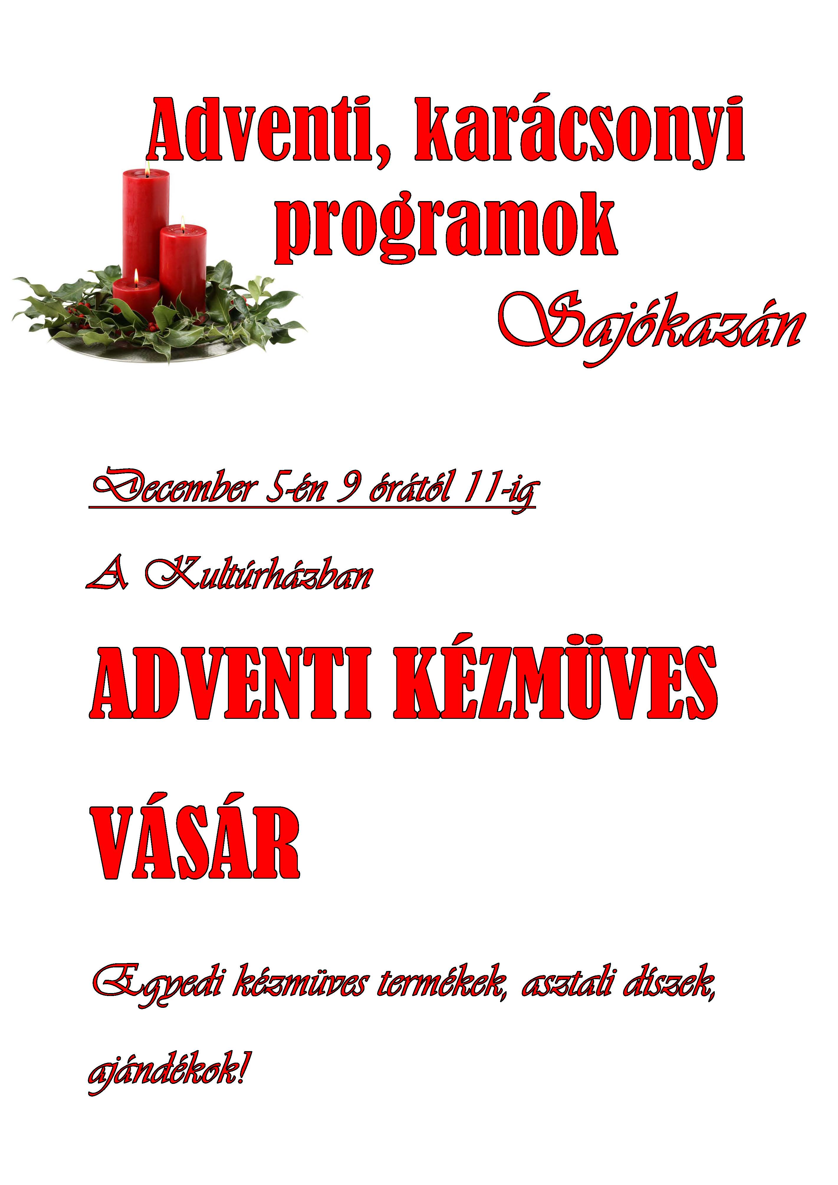 Karácsonyi program plakát kézm_ves